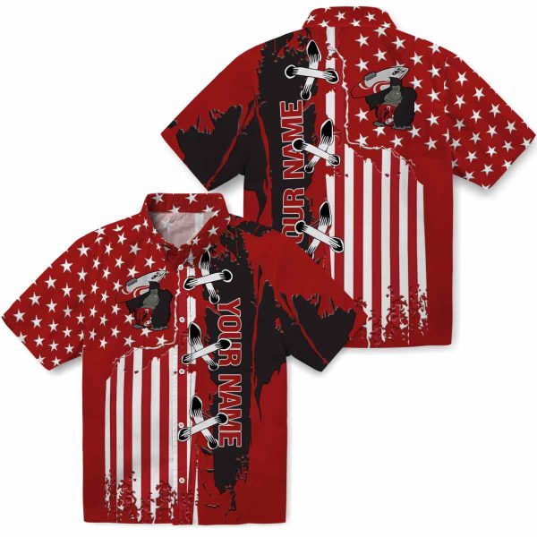 Personalized Monkey Stitched Flag Hawaiian Shirt Latest Model