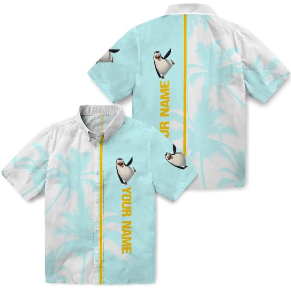 Personalized Penguin Palm Trees Hawaiian Shirt Latest Model