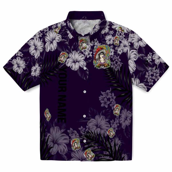 Personalized Psychedelic Hibiscus Print Hawaiian Shirt Best selling