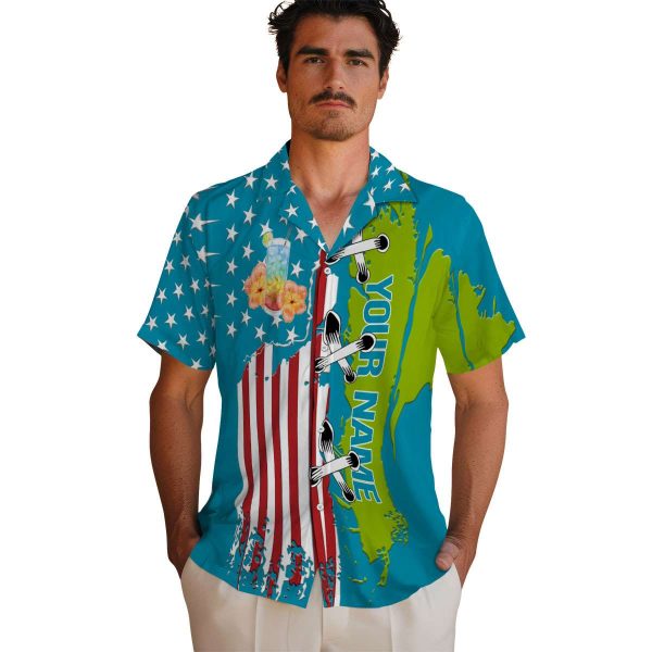 Personalized Scotch And Soda Stitched Flag Hawaiian Shirt High quality