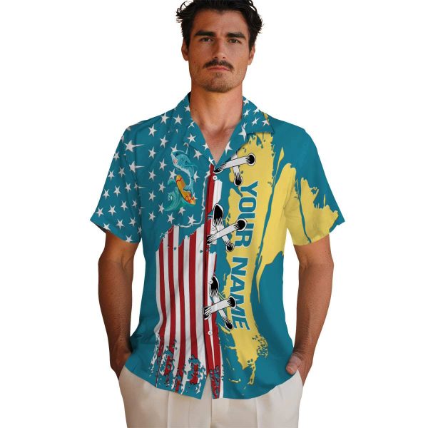 Personalized Summer Stitched Flag Hawaiian Shirt High quality