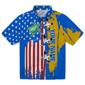 Personalized Tribal Stitched Flag Hawaiian Shirt Best selling