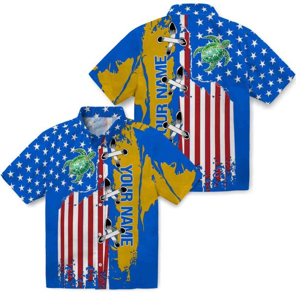 Personalized Tribal Stitched Flag Hawaiian Shirt Latest Model