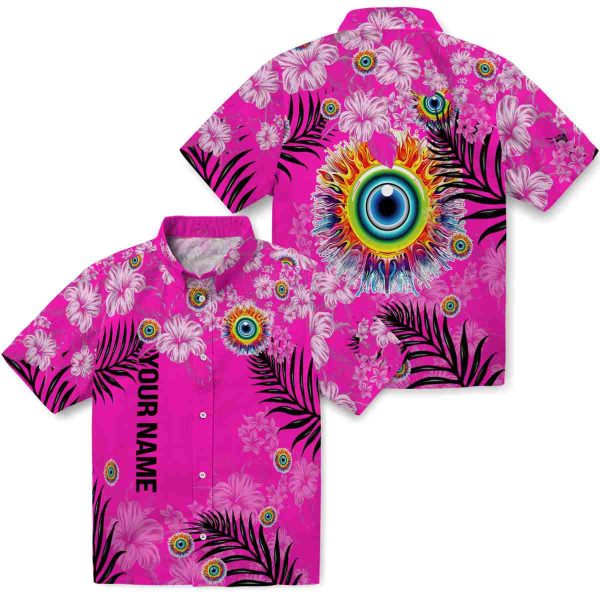 Personalized Trippy Hibiscus Print Hawaiian Shirt Latest Model