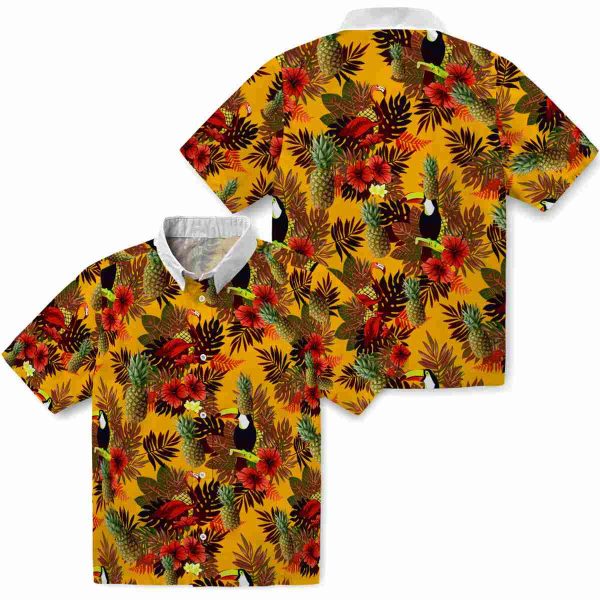 Pineapple Floral Toucan Hawaiian Shirt Latest Model