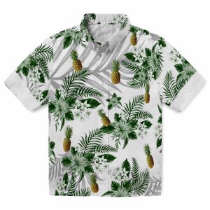 Pineapple Hibiscus Palm Leaves Hawaiian Shirt Best selling