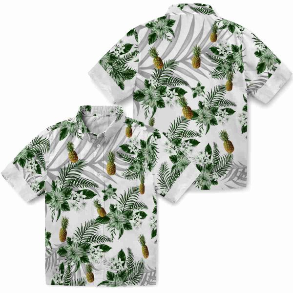 Pineapple Hibiscus Palm Leaves Hawaiian Shirt Latest Model