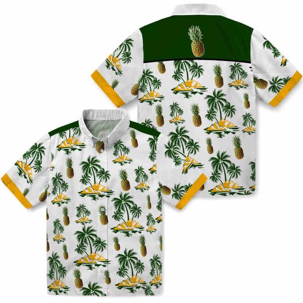 Pineapple Palm Island Print Hawaiian Shirt Latest Model