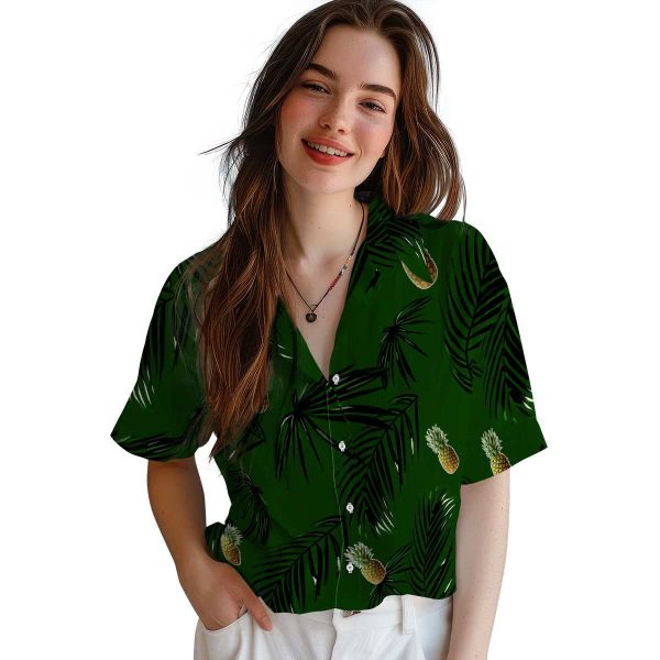 Pineapple Palm Leaf Hawaiian Shirt Trendy