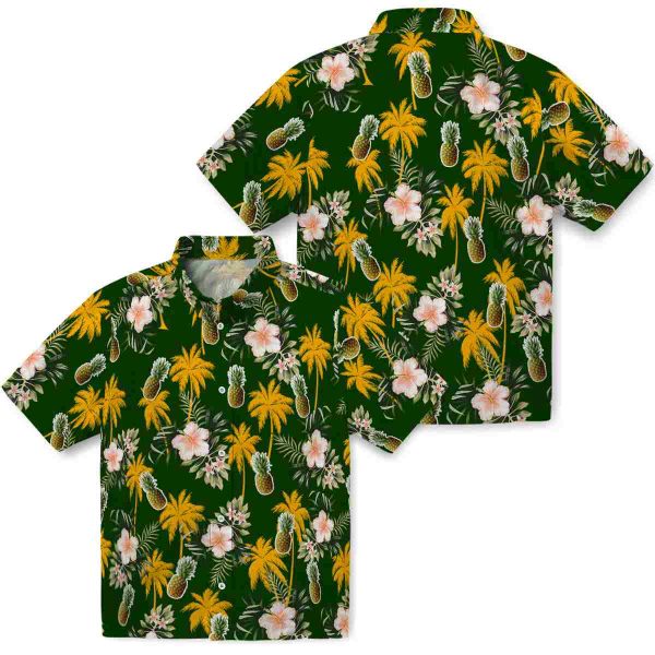 Pineapple Palm Tree Flower Hawaiian Shirt Latest Model