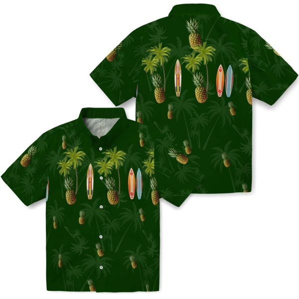 Pineapple Surfboard Palm Hawaiian Shirt Latest Model