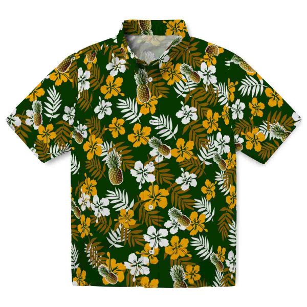 Pineapple Tropical Floral Hawaiian Shirt Best selling