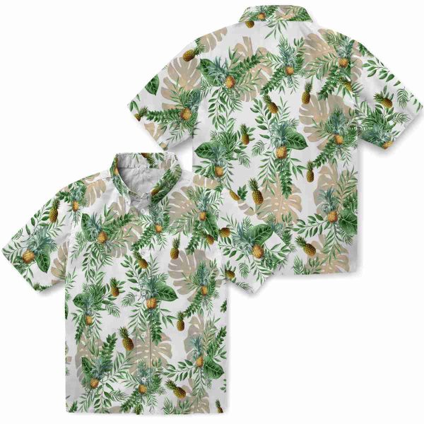 Pineapple Tropical Leaves Hawaiian Shirt Latest Model