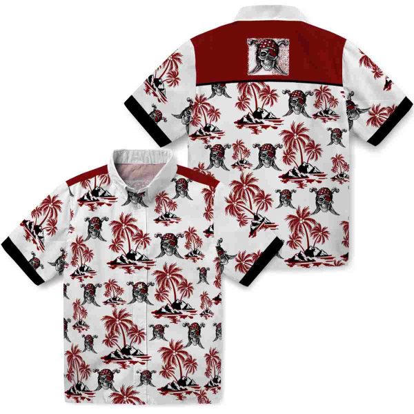 Pirate Palm Island Print Hawaiian Shirt Latest Model