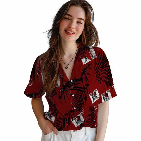 Pirate Palm Leaf Hawaiian Shirt Trendy