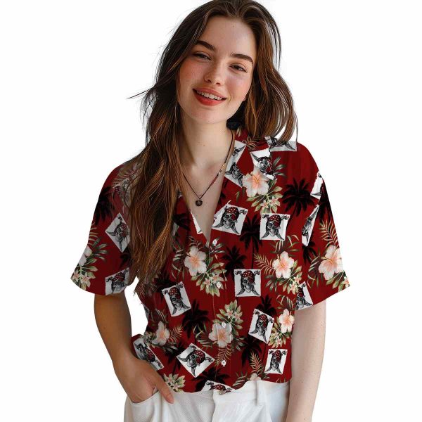 Pirate Palm Tree Flower Hawaiian Shirt Trendy