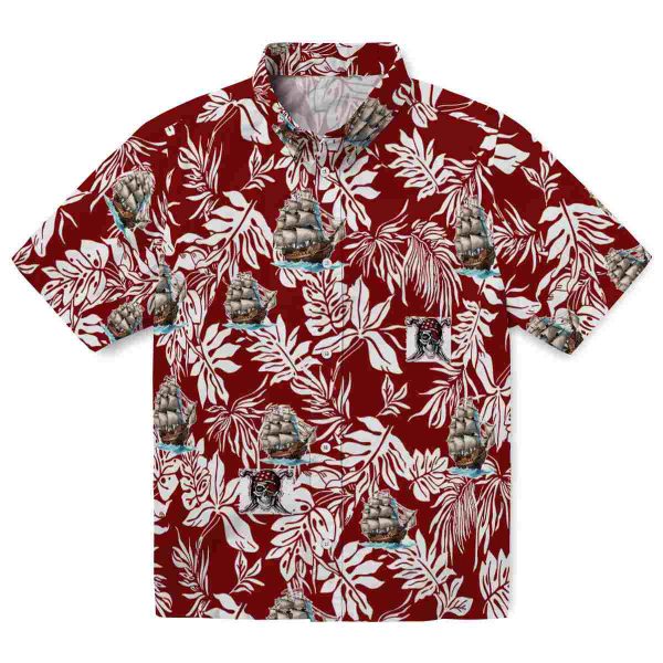 Pirate Tropical Leaf Hawaiian Shirt Best selling