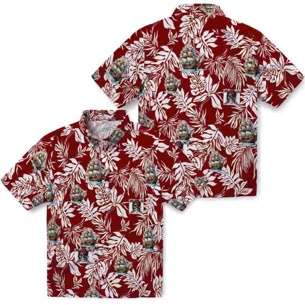 Pirate Tropical Leaf Hawaiian Shirt Latest Model