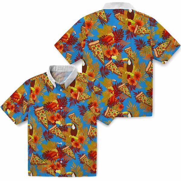 Pizza Floral Toucan Hawaiian Shirt Latest Model