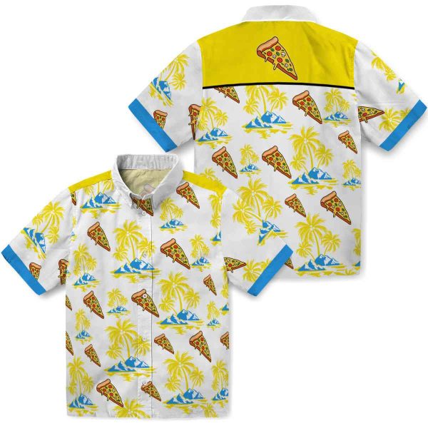 Pizza Palm Island Print Hawaiian Shirt Latest Model