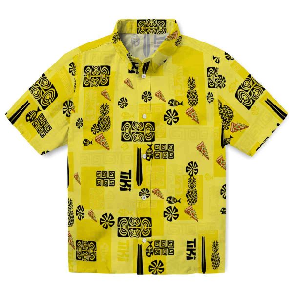 Pizza Tribal Symbols Hawaiian Shirt Best selling