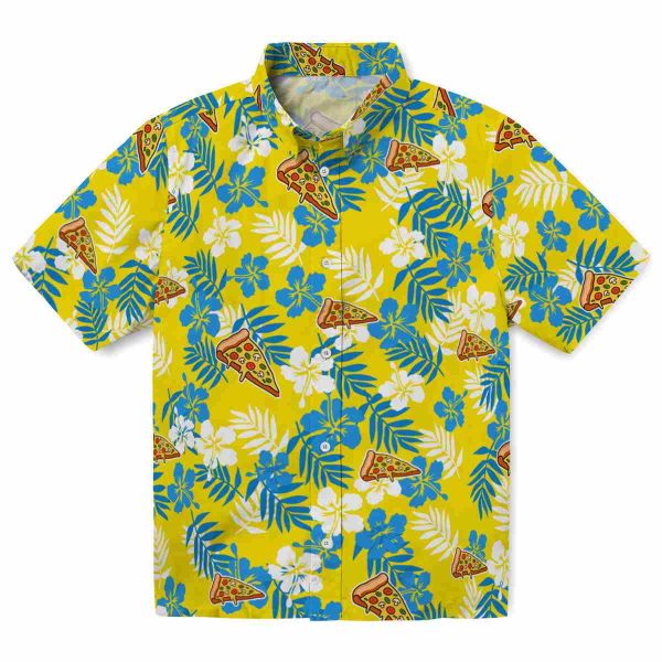 Pizza Tropical Floral Hawaiian Shirt Best selling