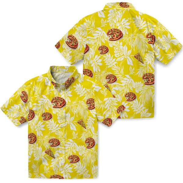 Pizza Tropical Leaf Hawaiian Shirt Latest Model