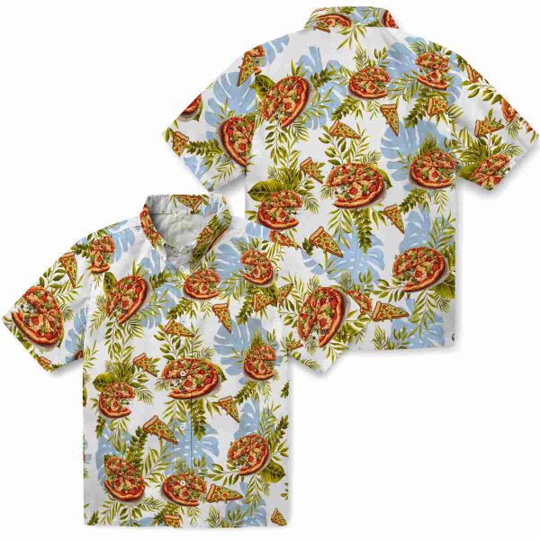 Pizza Tropical Leaves Hawaiian Shirt Latest Model