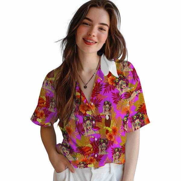 Pop Floral Toucan Hawaiian Shirt Trendy