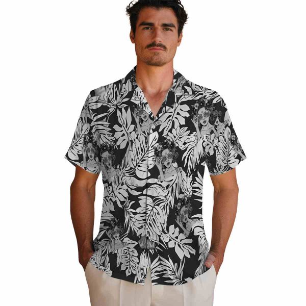 Pop Monstera Leaf Pattern Hawaiian Shirt High quality