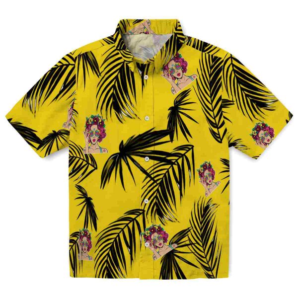 Pop Palm Leaf Hawaiian Shirt Best selling