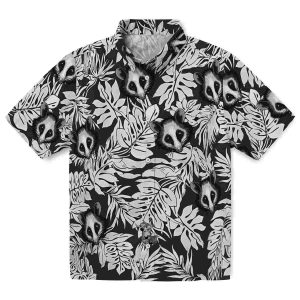 Possum Monstera Leaf Pattern Hawaiian Shirt Best selling