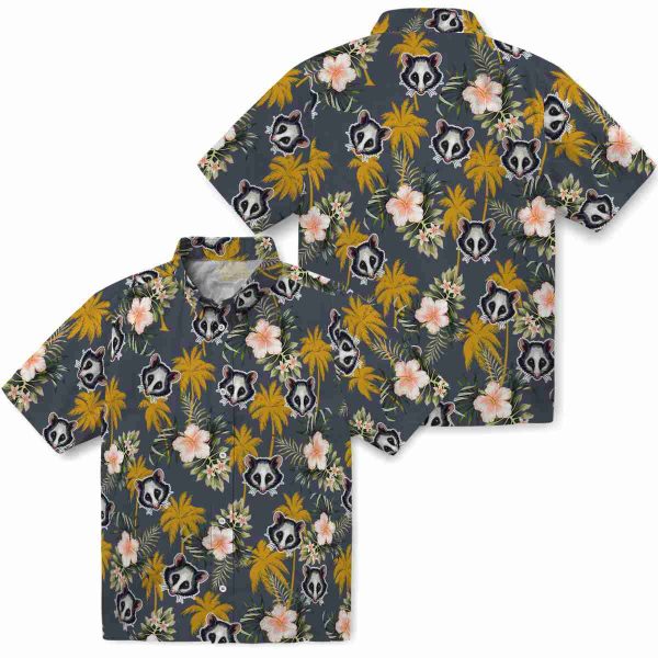 Possum Palm Tree Flower Hawaiian Shirt Latest Model