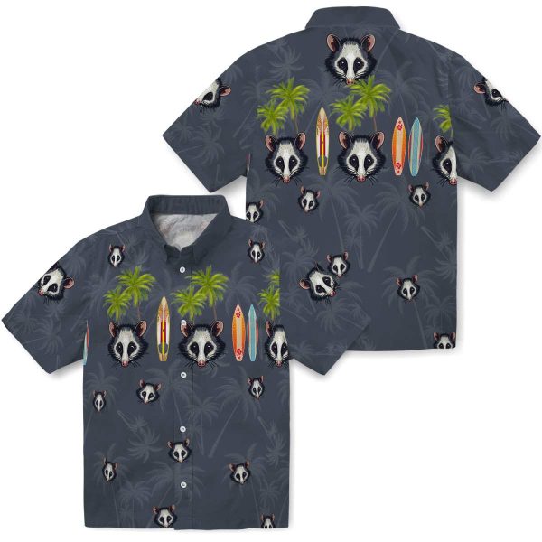 Possum Surfboard Palm Hawaiian Shirt Latest Model