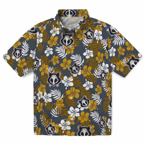 Possum Tropical Floral Hawaiian Shirt Best selling