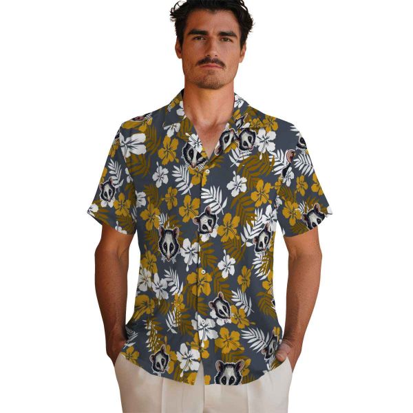 Possum Tropical Floral Hawaiian Shirt High quality