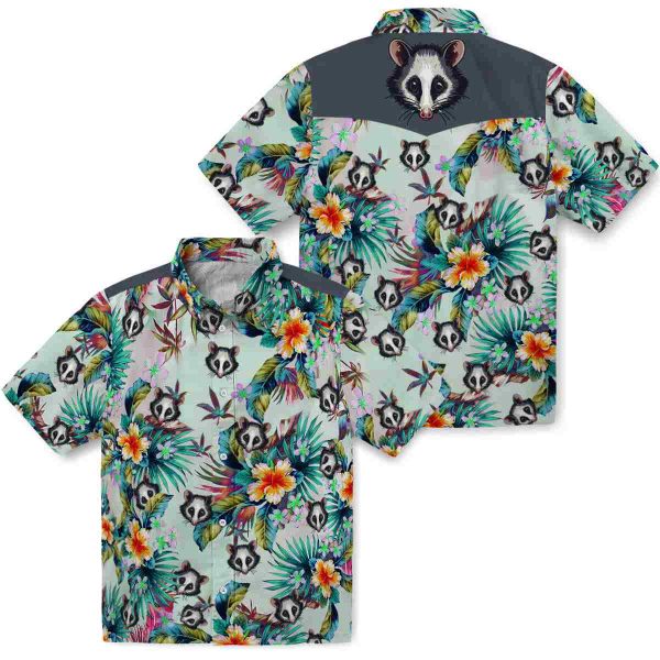 Possum Tropical Foliage Hawaiian Shirt Latest Model