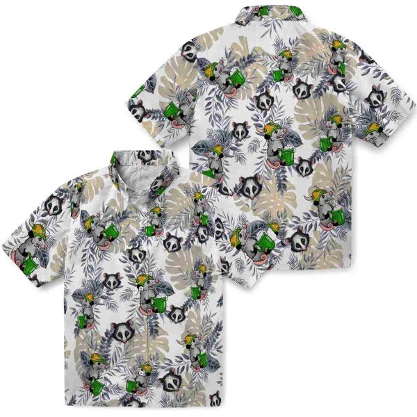 Possum Tropical Leaves Hawaiian Shirt Latest Model