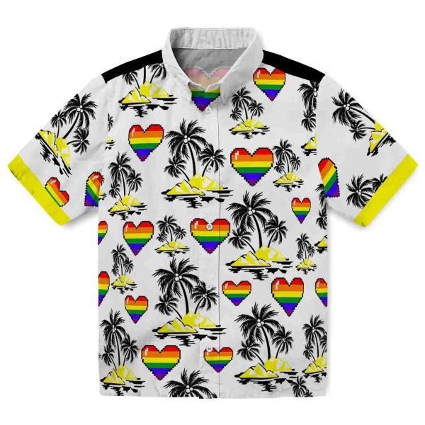 Pride Palm Island Print Hawaiian Shirt Best selling 1