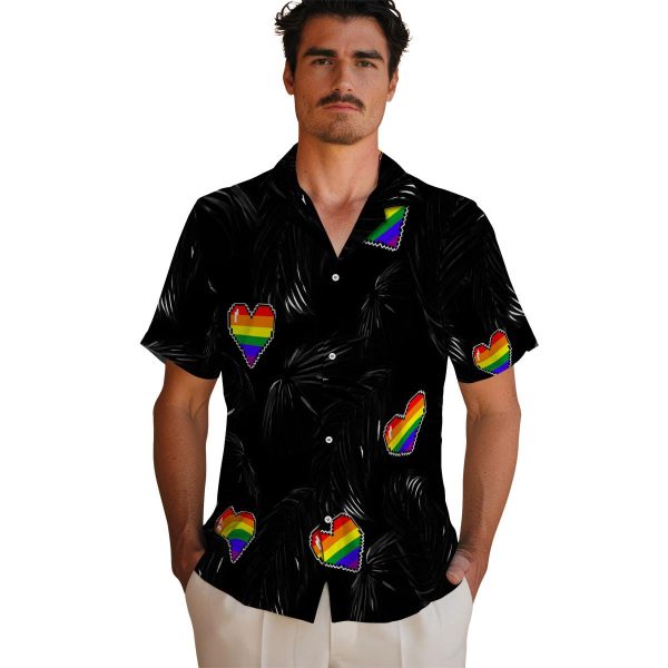 Pride Palm Leaf Hawaiian Shirt High quality