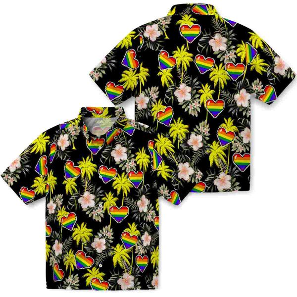 Pride Palm Tree Flower Hawaiian Shirt Latest Model