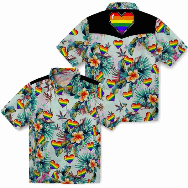 Pride Tropical Foliage Hawaiian Shirt Latest Model