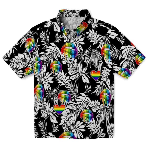 Pride Tropical Leaf Hawaiian Shirt Best selling