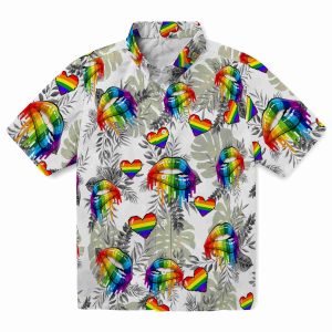 Pride Tropical Leaves Hawaiian Shirt Best selling