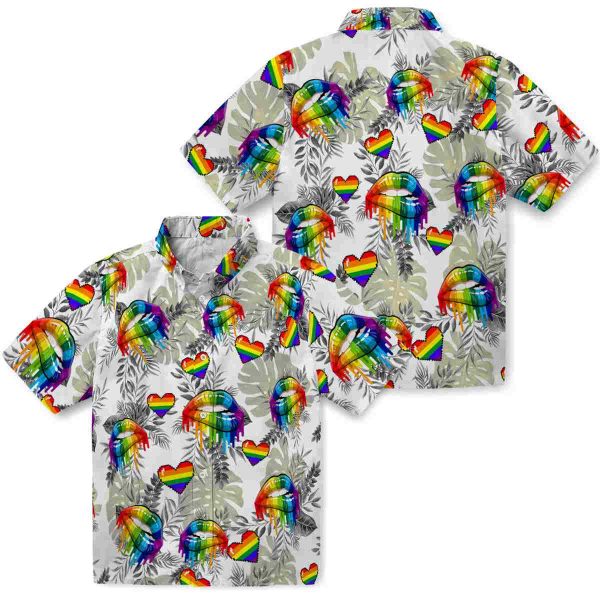 Pride Tropical Leaves Hawaiian Shirt Latest Model