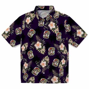 Psychedelic Palm Tree Flower Hawaiian Shirt Best selling