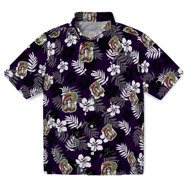 Psychedelic Tropical Floral Hawaiian Shirt Best selling