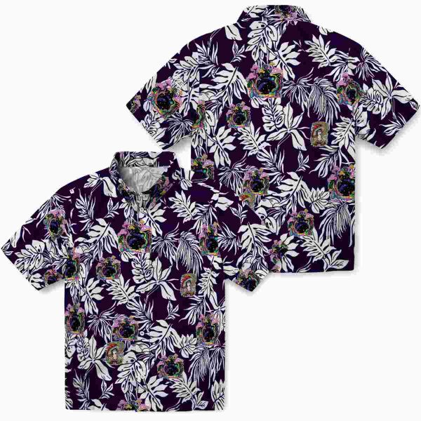 Psychedelic Tropical Leaf Hawaiian Shirt Latest Model