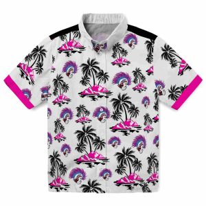 Punk Palm Island Print Hawaiian Shirt Best selling