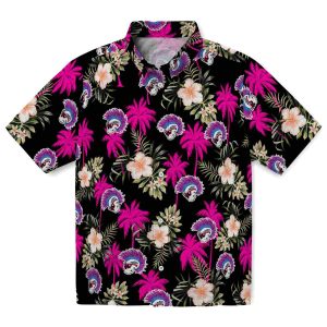 Punk Palm Tree Flower Hawaiian Shirt Best selling